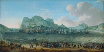 Landscapes Painting - Dutch victory in the battle of Gibraltar Adam Willaerts 1617 Naval Battle